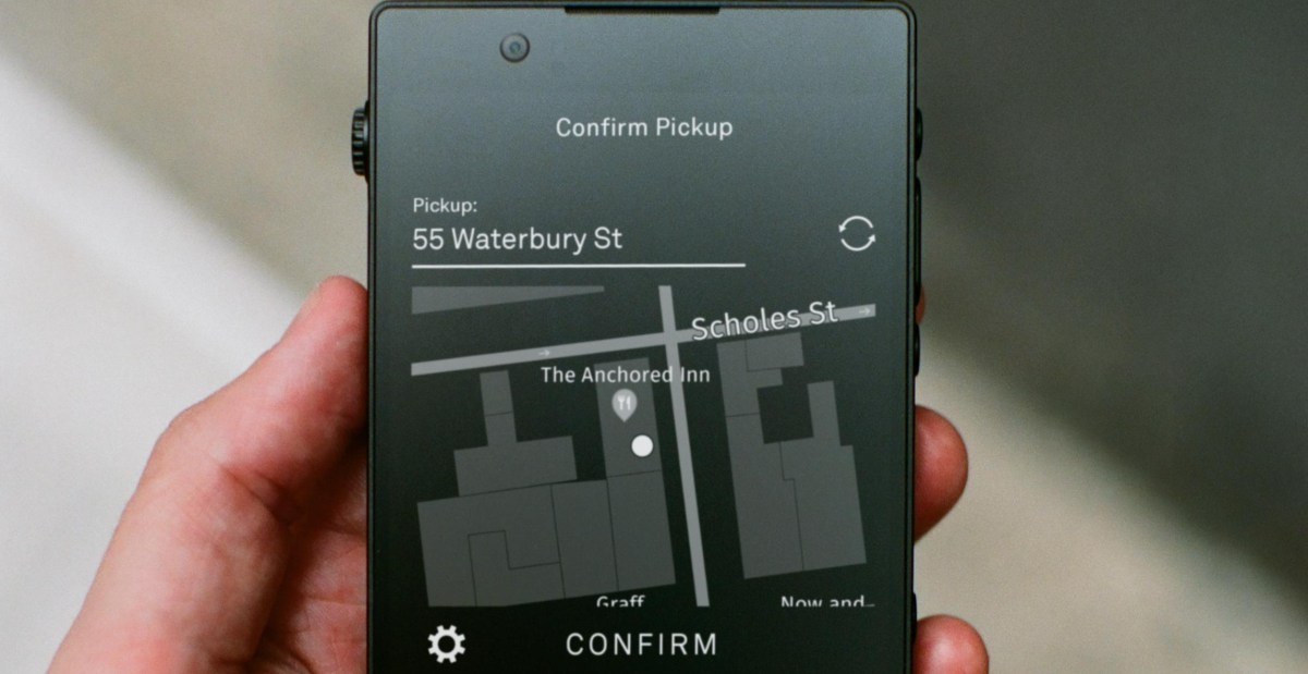 Now Light’s minimalist phone can easily call an Uber