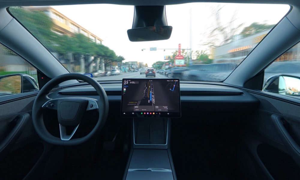 Tesla crosses major Unsupervised Self-Driving milestone