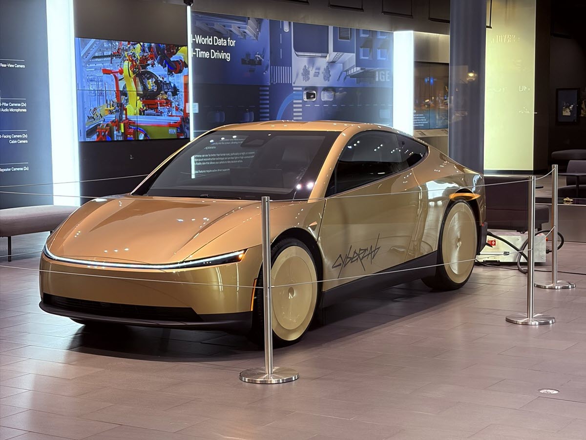 Tesla Cybercab Heads to China, Australia and New Zealand on International Tour