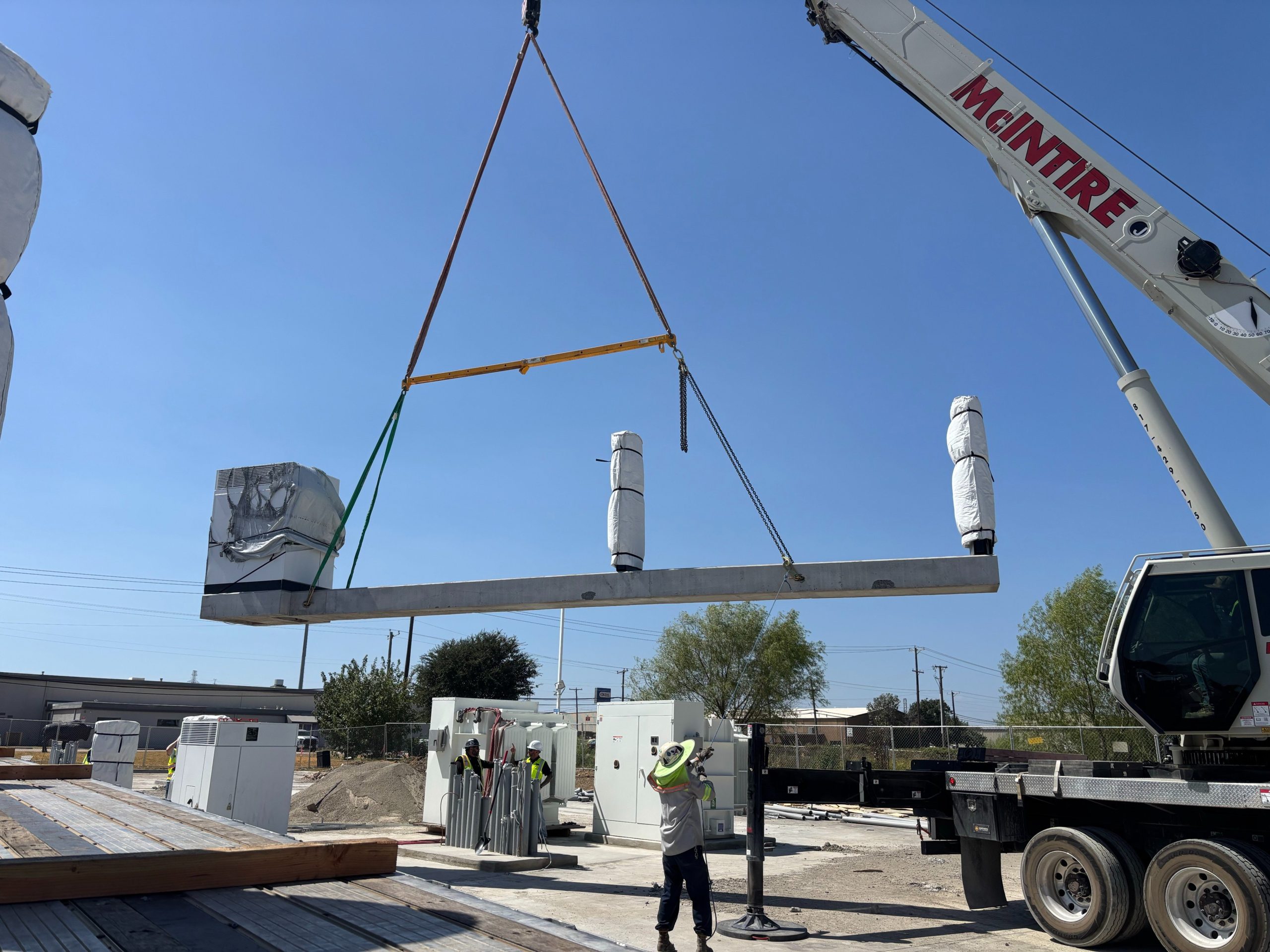Tesla installs first pre-assembled Megachargers