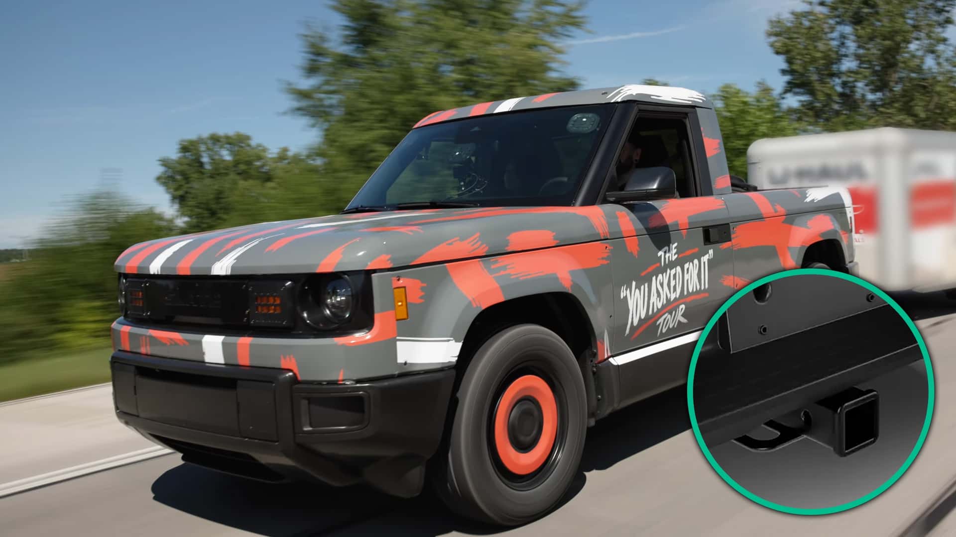 The Slate Truck’s Trailer Hitch Installation Is As Simple As It Gets